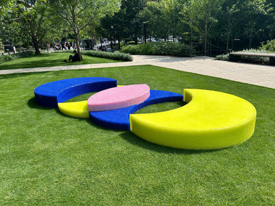 ビジネスガーデンのアートインスタレーションとして