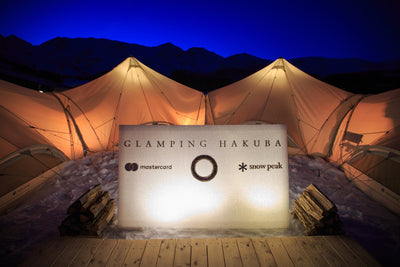 スノーピーク | サインボードとしてライトウェーブを納品