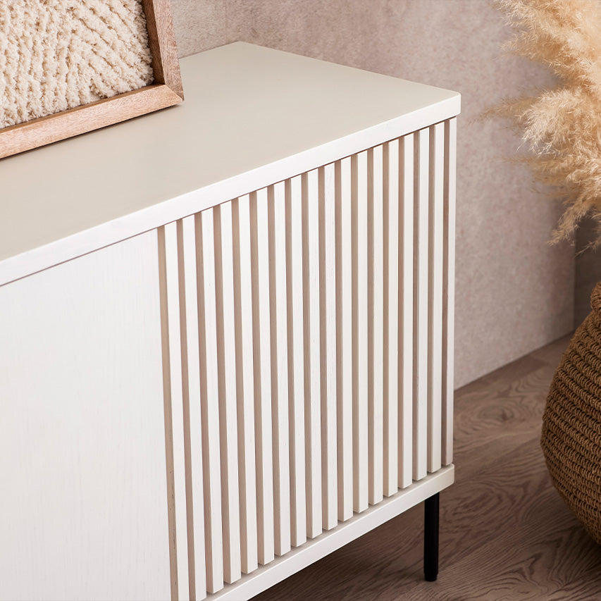 大川家具｜モーブル リビング収納 幅200cm｜和と北欧の要素を取り入れ