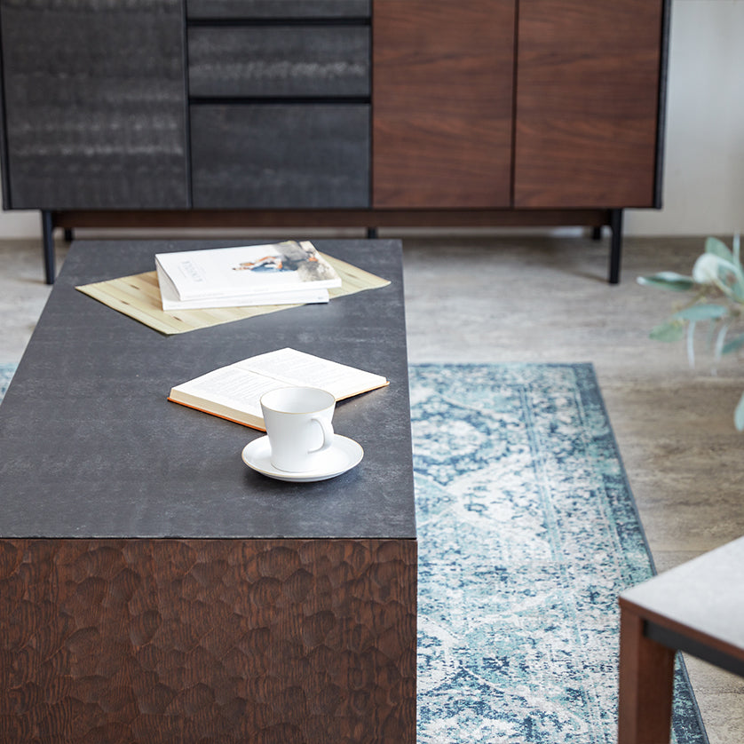 K☆184 モーブル リビングテーブル アルヴィン130 ウォールナット 未使用 K☆184 モーブル リビングテーブル アルヴィン130 ウォールナット 未