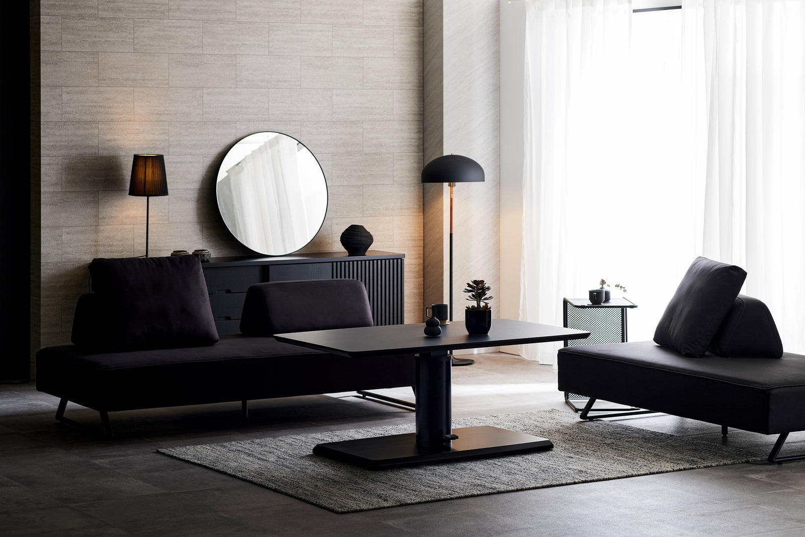 ブラック 家具 モノトーンインテリア | M LiFE FURNITURE エムライフ