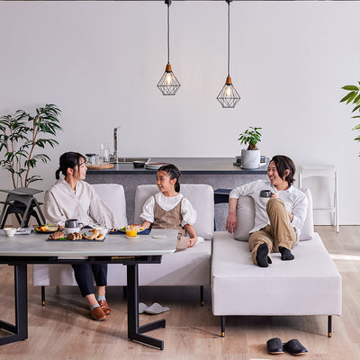 Carlo カルロ リビングダイニングソファ | 大川家具 モーブル【開梱設置無料】 アイランドソファ ｜ PETiMO