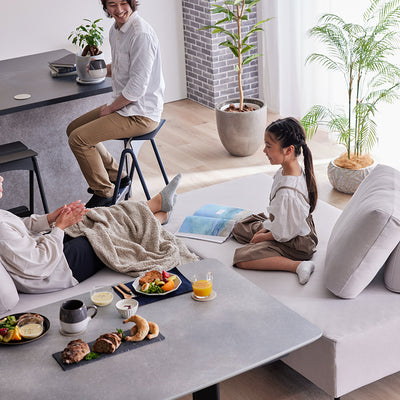 Carlo カルロ リビングダイニングソファ | 大川家具 モーブル【開梱設置無料】 アイランドソファ ｜ PETiMO