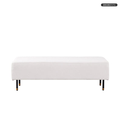 Carlo カルロ ベンチ 大川家具 モーブル ｜ PETiMO ｜ LDソファに合わせて使える ベンチ