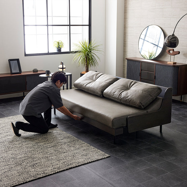 大川家具 | モーブル ソファベッド 幅200cm | Gris グリス - 寝心地の
