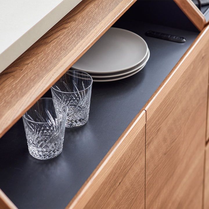 大川家具｜モーブル サイドボード 幅80cm 奥行40cm | カウンター下収納