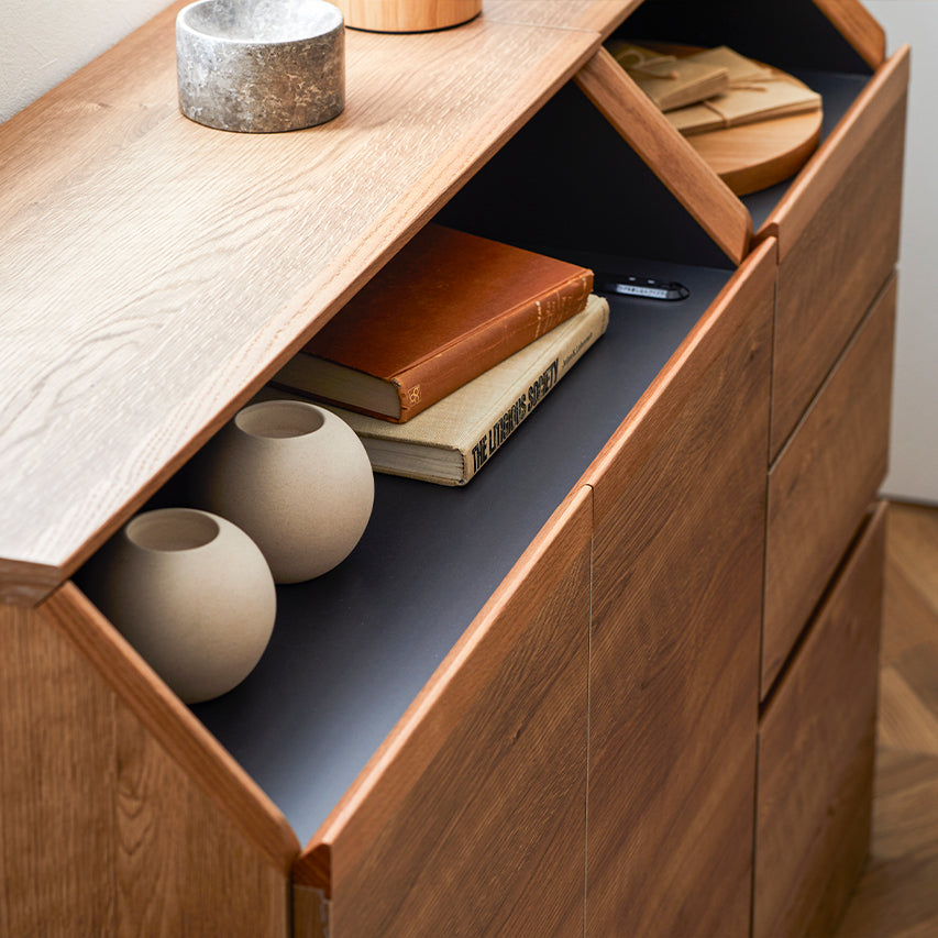 大川家具｜モーブル サイドボード 幅80cm 奥行40cm | カウンター