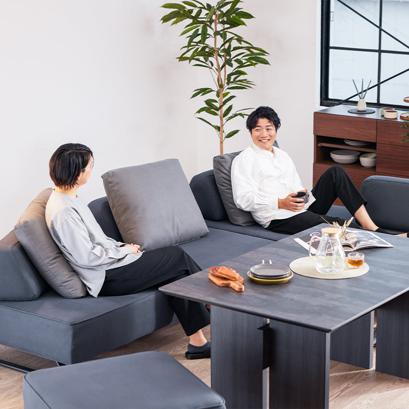 贅沢なカウチソファ ソファベッド 大川家具 モーブル ｜ Liberty2(リバティ2) 座り心地のいい –  mlifefurniture/shopify