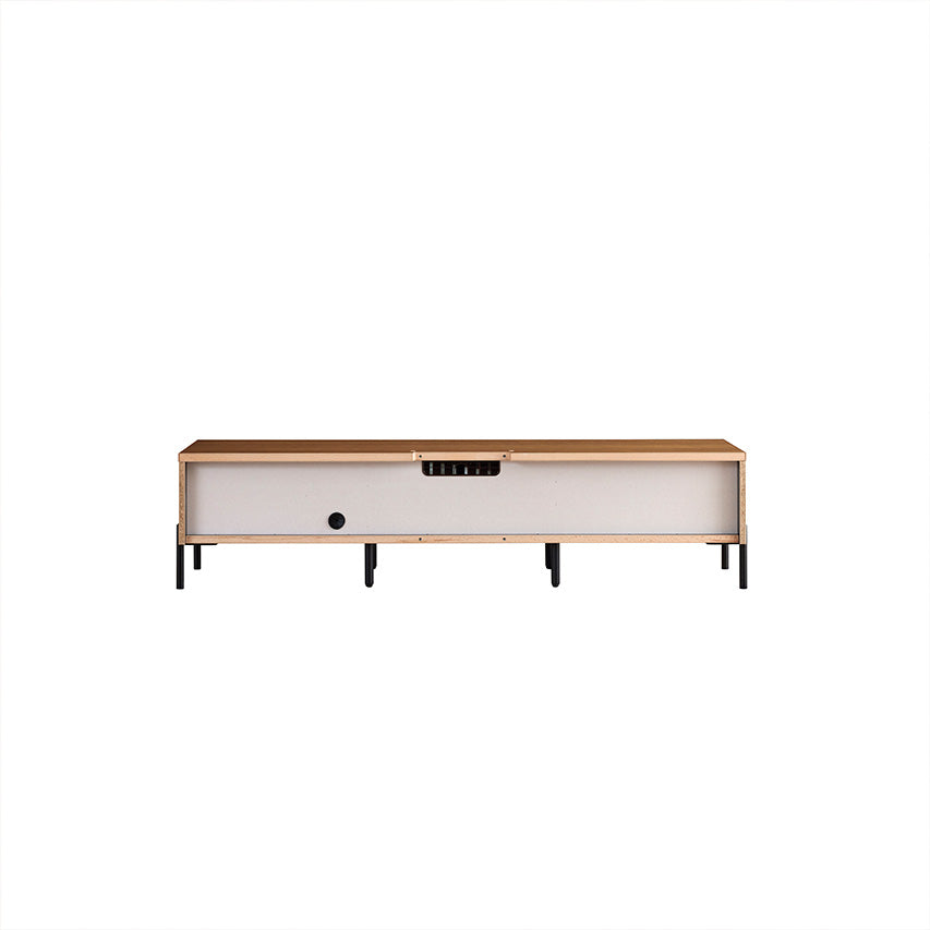 テレビボード 幅180cm LUKEII / ルーク2 大川家具 モーブル ｜贅沢に施された職人技術の縦格子