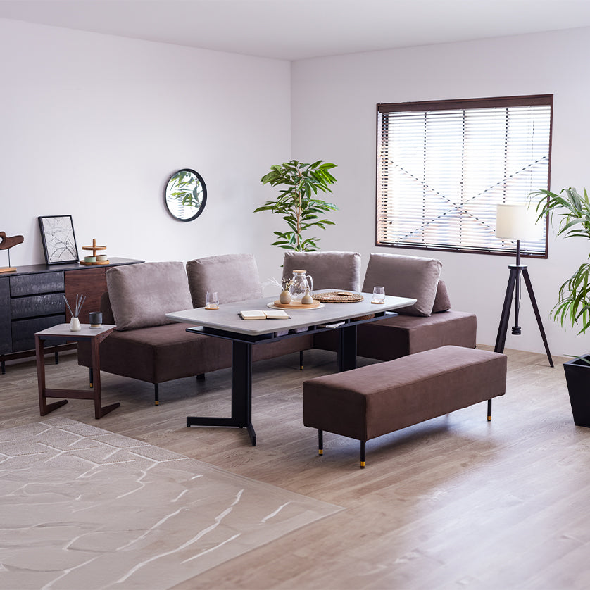 リビングダイニング ベンチ 快適なくつろぎと上質なデザイン 空間を