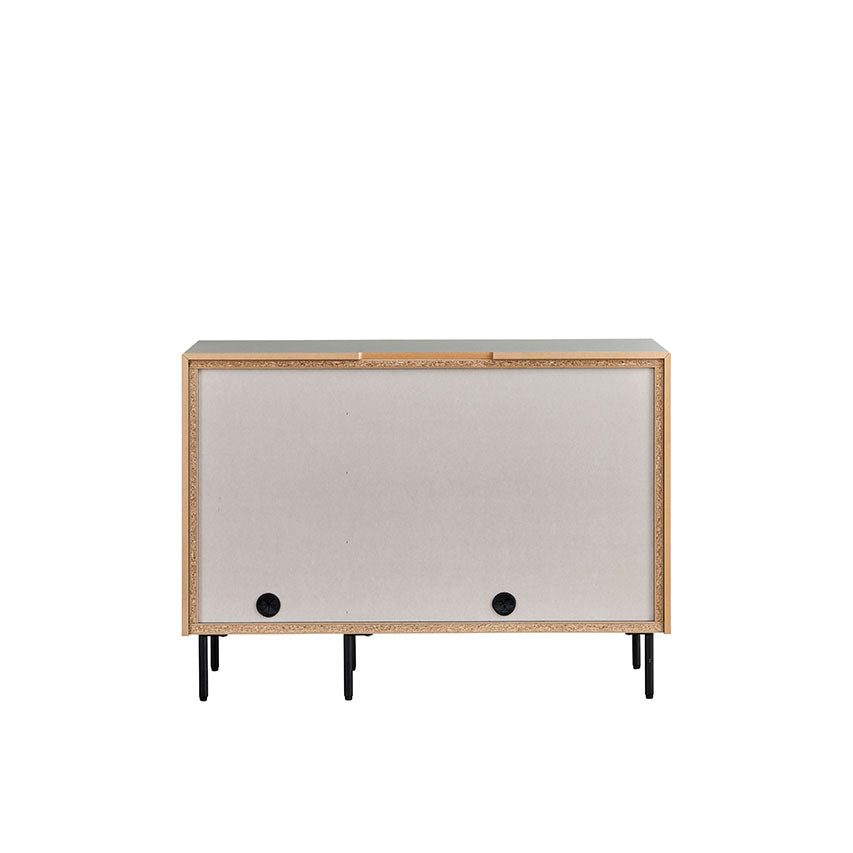 リビング収納 異素材感を楽しむサイドボード 幅110cm｜ Leo / レオ