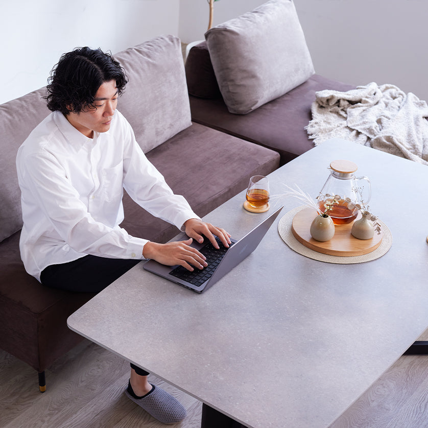 収納付き ダイニングテーブル 【 傷・水に強いメラミン天板 収納付き ダイニングテーブル 【 傷・水に強いメラミン天板
