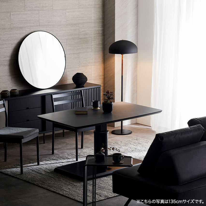昇降テーブル 120cm / MDT-241 【 傷・汚れに強いメラミン天板 】 大川家具 モーブル【開梱設置無料】