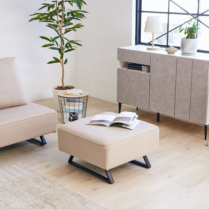 リビングダイニング ソファ スツール単品 アイランド 大川家具