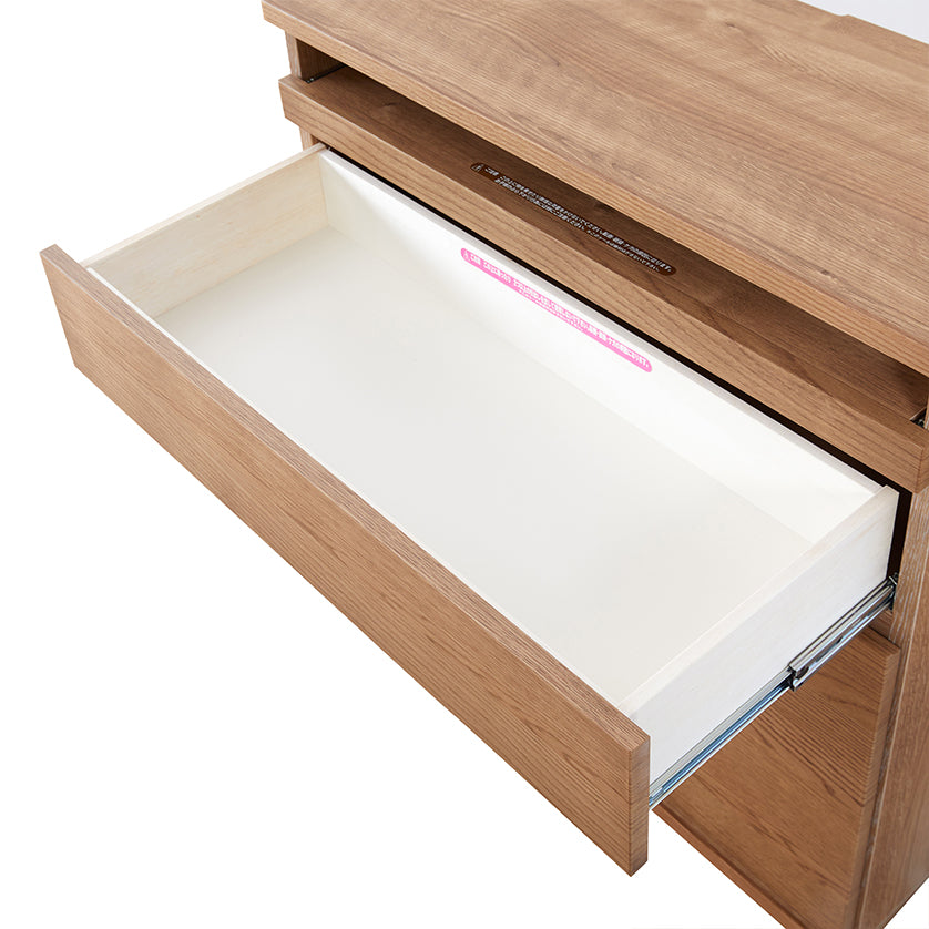 大川家具｜モーブル サイドボード 120cm｜スリム設計 リモートに