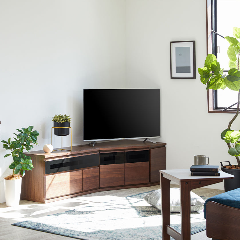 大川家具｜モーブル ローボード コーナータイプ テレビ台 収納付き｜ テレビボード 寝室 – mlifefurniture/shopify