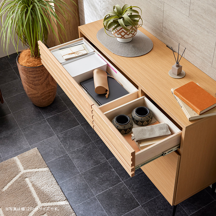 サイドボード 幅120cm Rover / ローバー リビング収納 大容量 大川家具