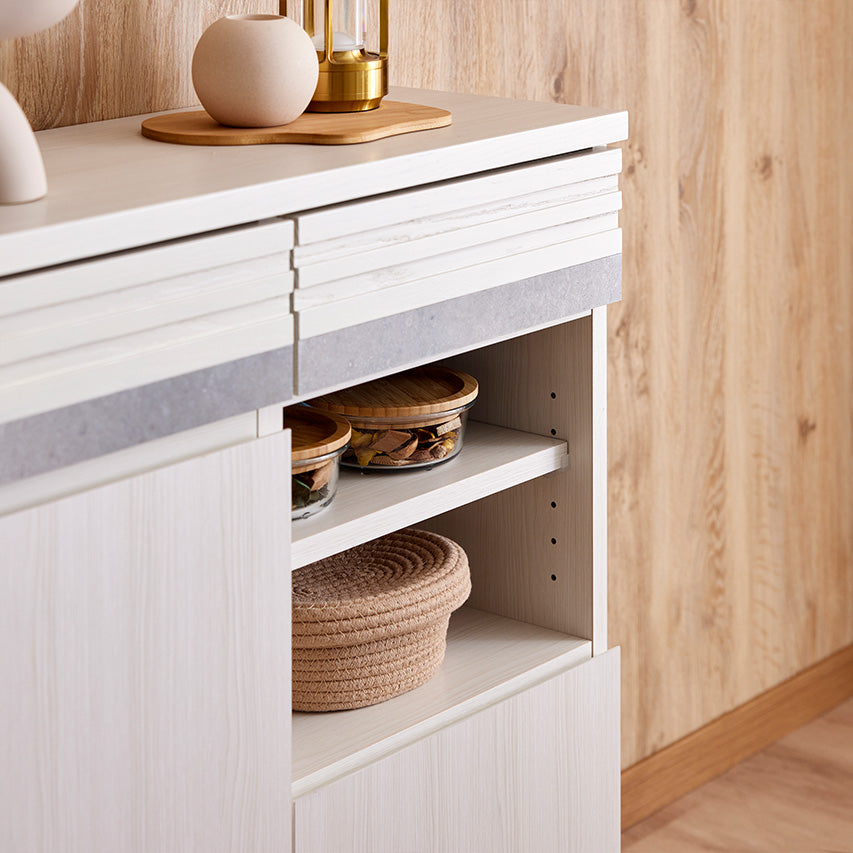 サイドボード 幅100cm Scene /シーン リビング収納 スリム 大川家具