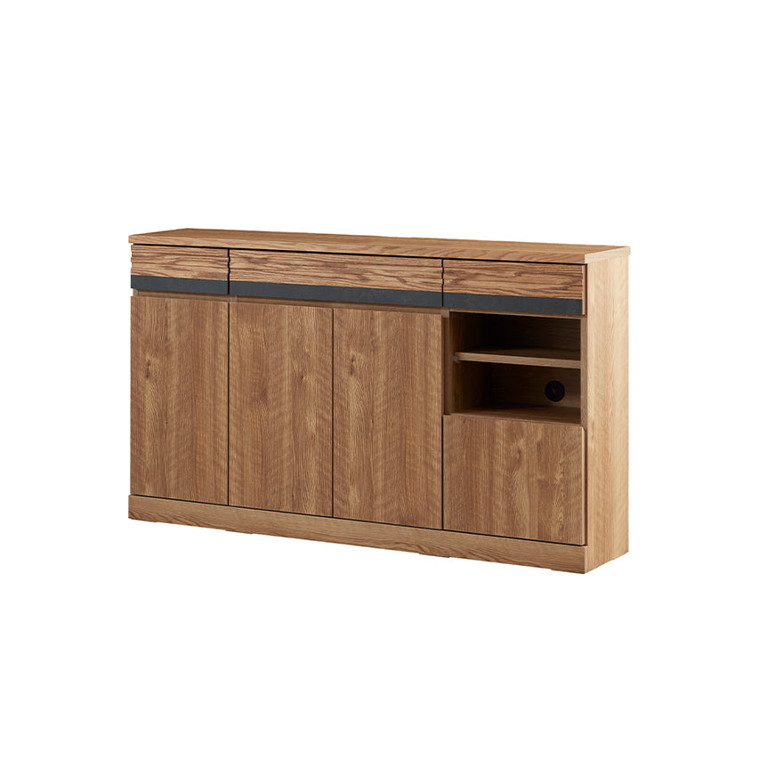 サイドボード 幅140cm Scene /シーン リビング収納 スリム 大川