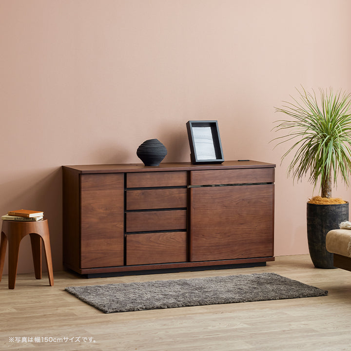 引き戸式 サイドボード Storage ストレージ ｜ 国産 リビング収納 窓下