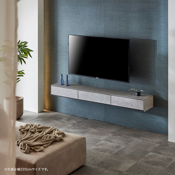 M047　モーブル製　ハイテレビボード　テレビボード上下分割可能　幅2000ｍｍ wallin-05_720x.jpg?v=1766713399