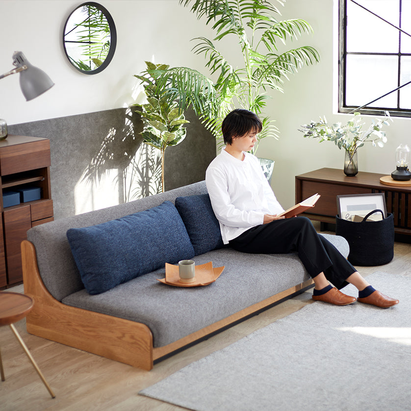 大川家具 | モーブル ソファベッド 幅180cm | Andza アンザ 寝心地のいいローソファ ごろ寝ソファ –  mlifefurniture/shopify