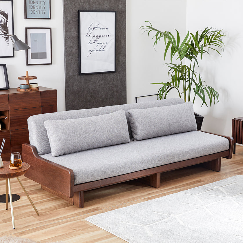 大川家具 | モーブル ソファベッド 幅200cm | LOUIS ルイス 寝心地のいいソファーベッド ごろ寝ソファ –  mlifefurniture/shopify