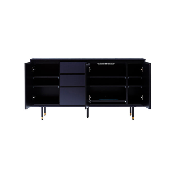 サイドボード 幅150cm 幅180cm McVie/マクヴィ プリンター収納 大川