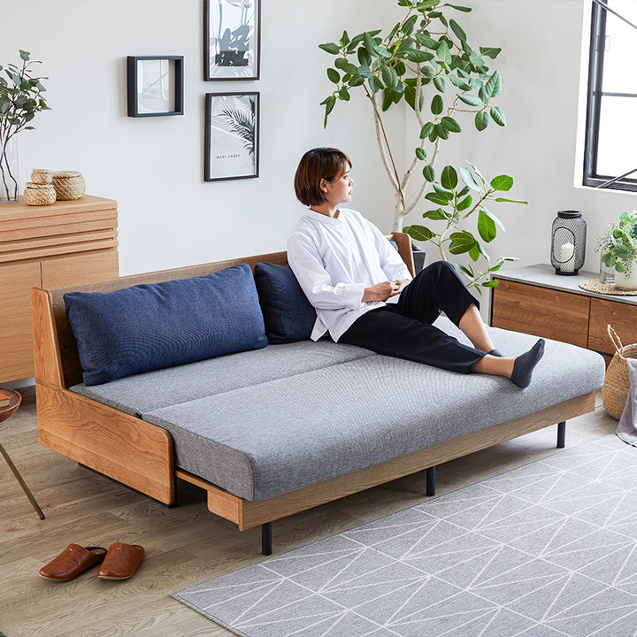 通販 激安 ソファベッド モーブル | 大川家具 幅180cm ペース Pace | ソファベッド