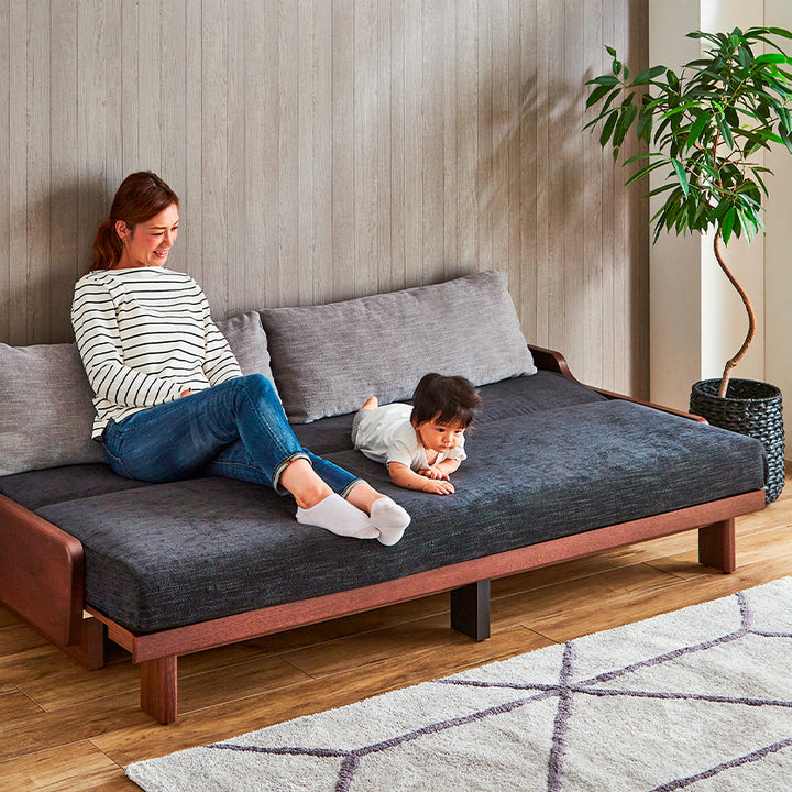 大川家具 | モーブル ソファベッド 幅200cm | Rest レスト 寝心地のいいソファーベッド ごろ寝ソファ –  mlifefurniture/shopify