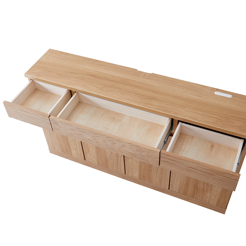 開梱設置無料】 大川家具 モーブル サイドボード 収納 カウンター下